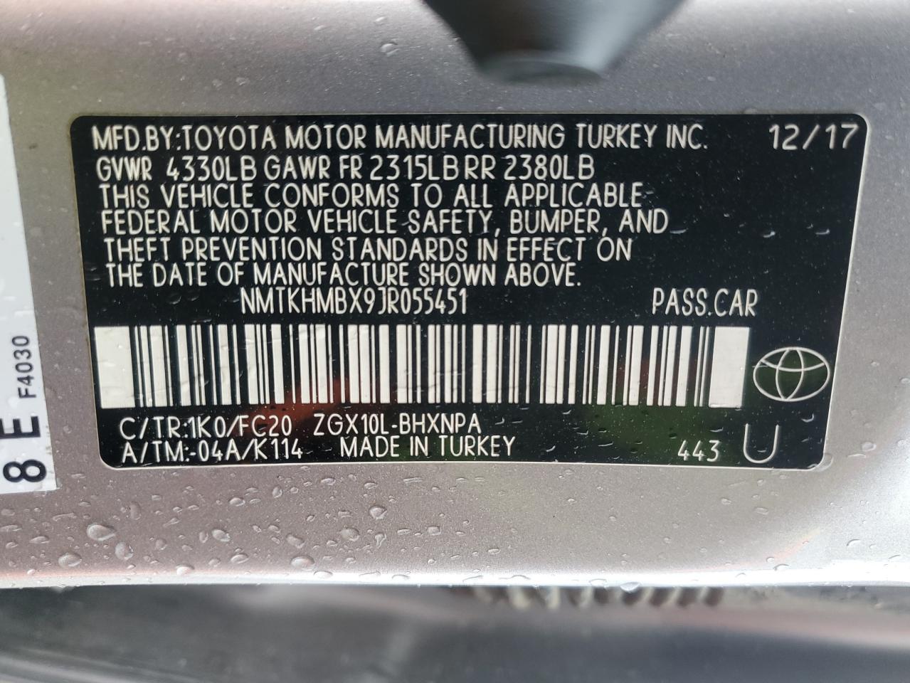 2018 Toyota C-HR - Image 13