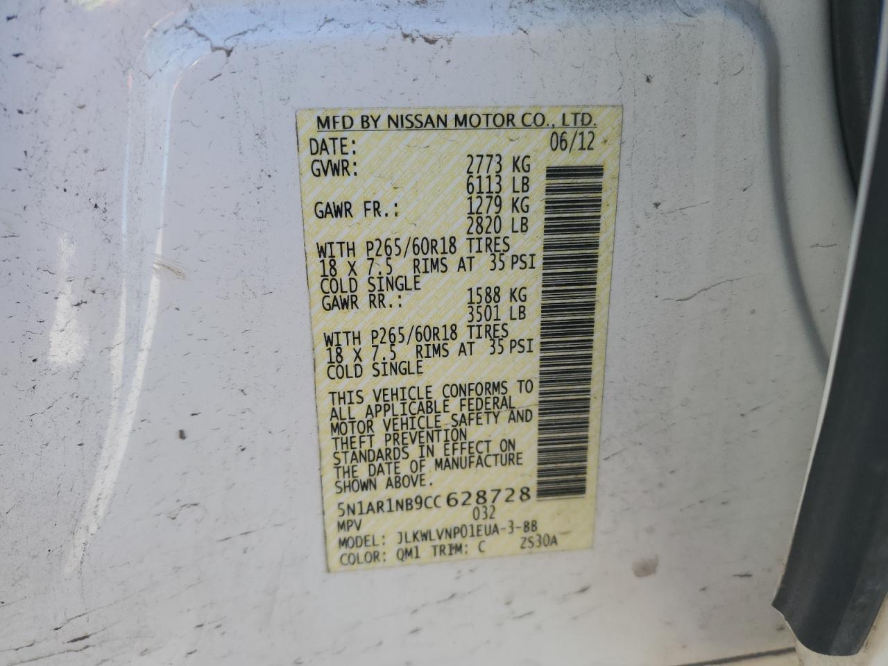2012 Nissan Pathfinder - Image 13