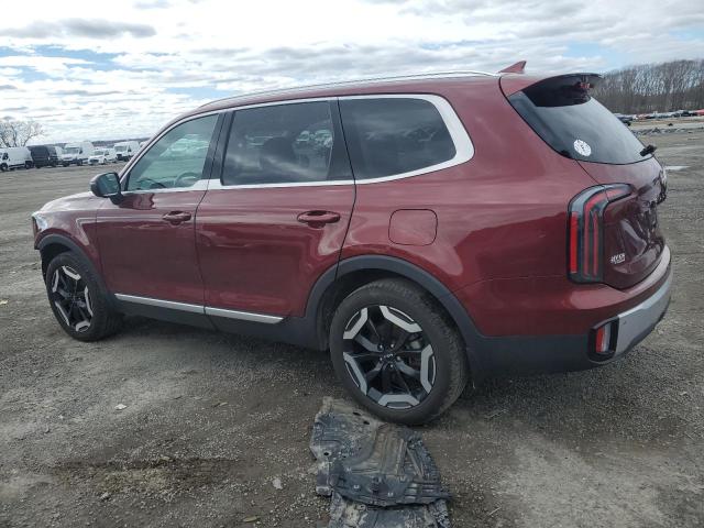  KIA TELLURIDE 2024 Красный