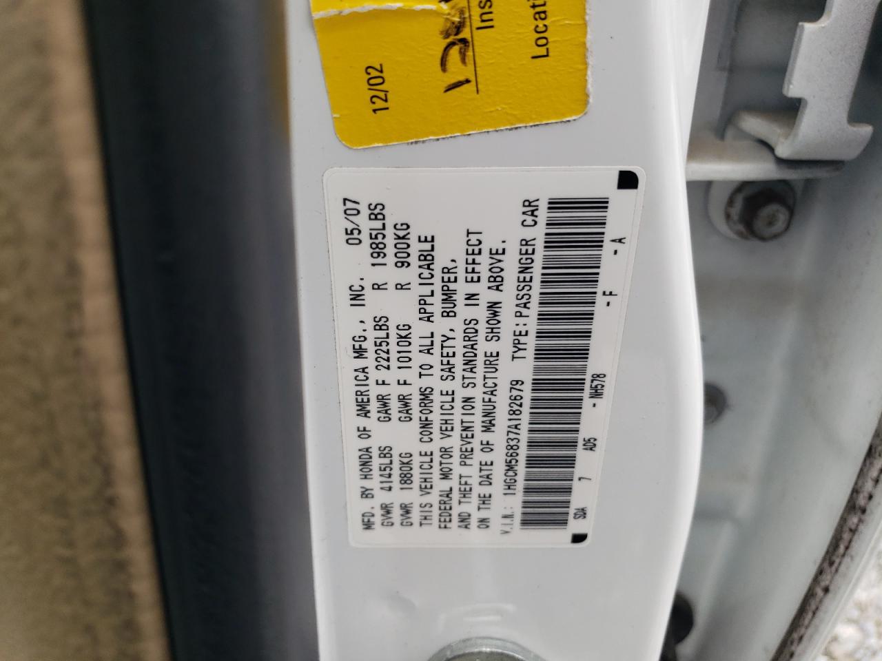 2007 Honda Accord - Image 12