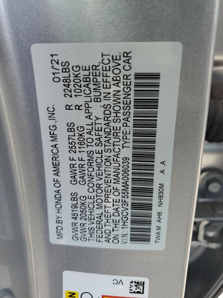 2021 Honda Accord - Image 12