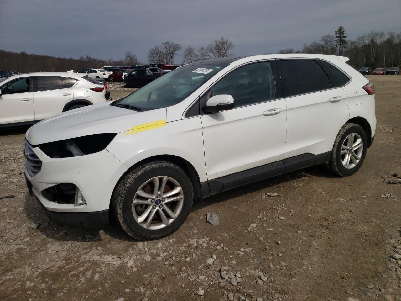 2020 Ford Edge Sel იყიდება West Warren-ში, MA - Front End