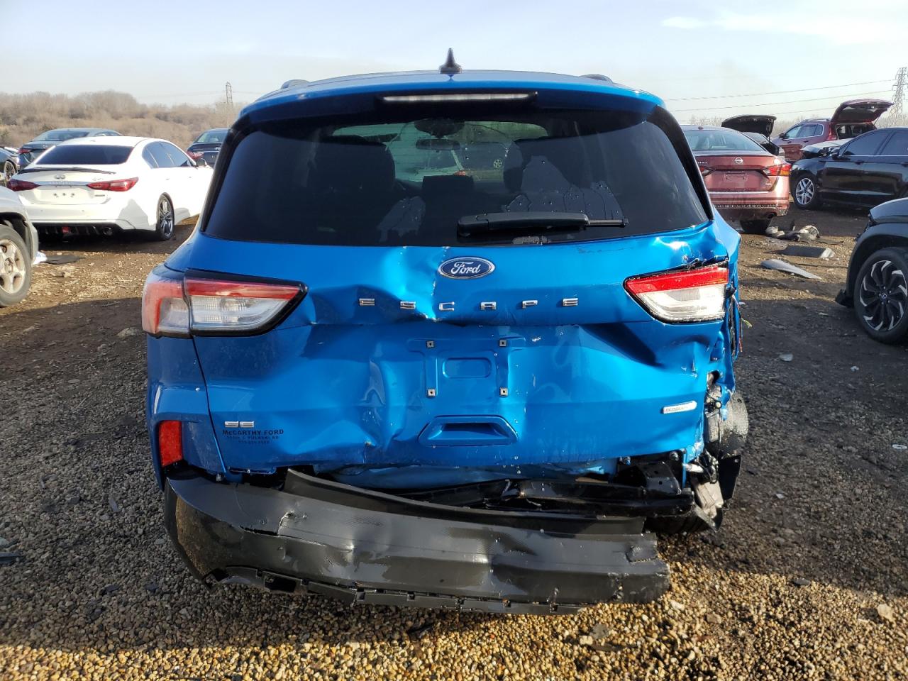 2020 Ford Escape Se VIN: 1FMCU0G67LUA07242 Lot: 49610115
