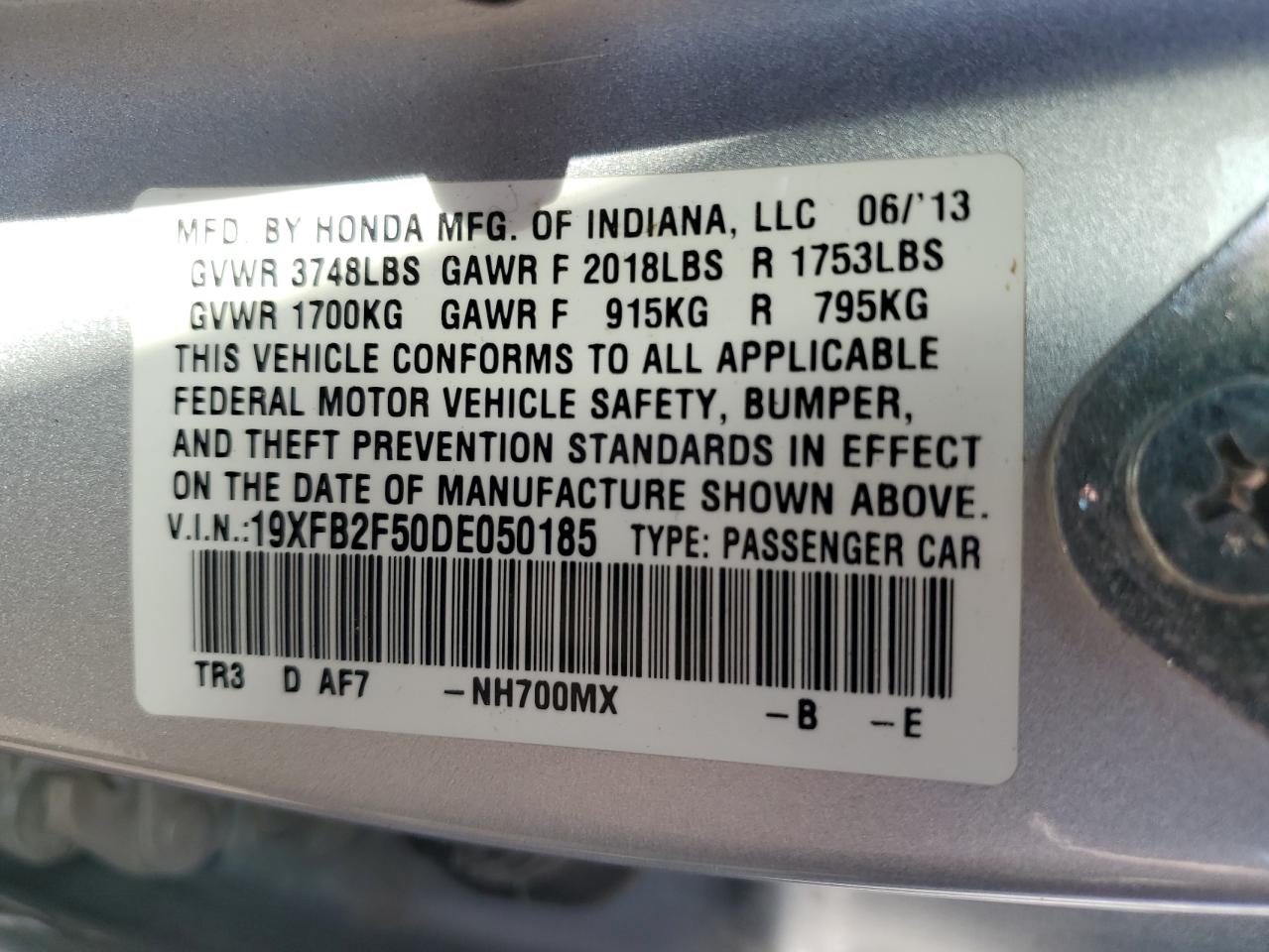 2013 Honda Civic - Image 12