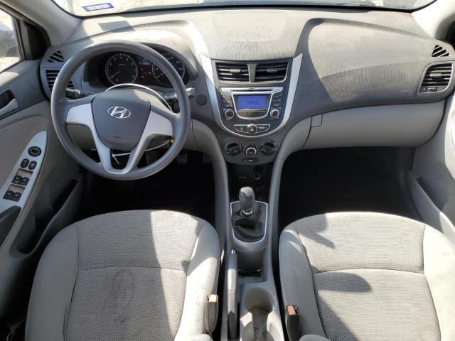  HYUNDAI ACCENT 2013 Granatowy