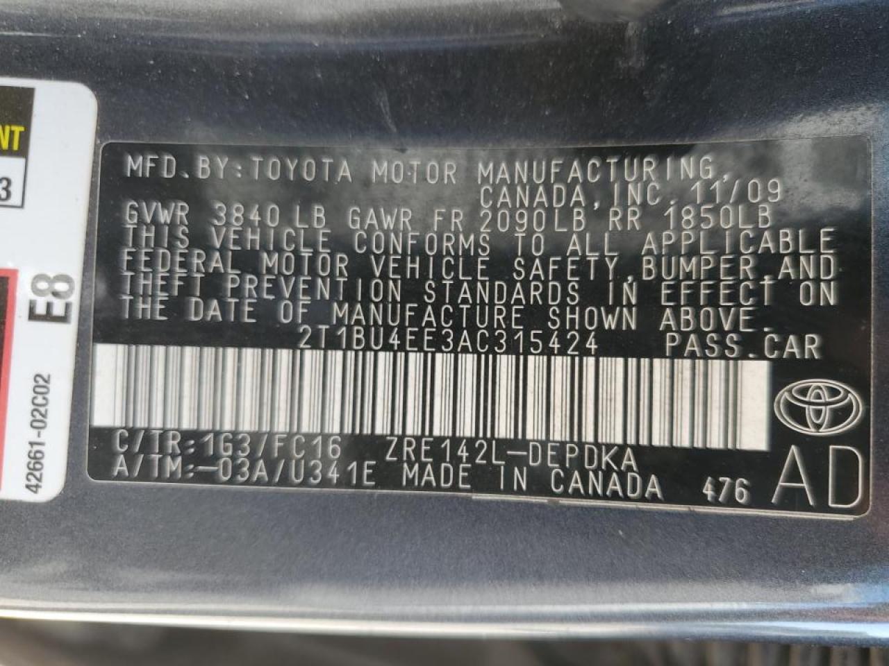 2010 Toyota Corolla - Image 15