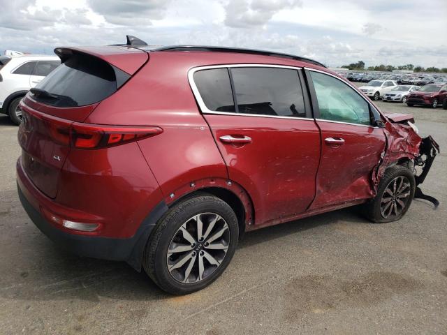  KIA SPORTAGE 2018 Красный