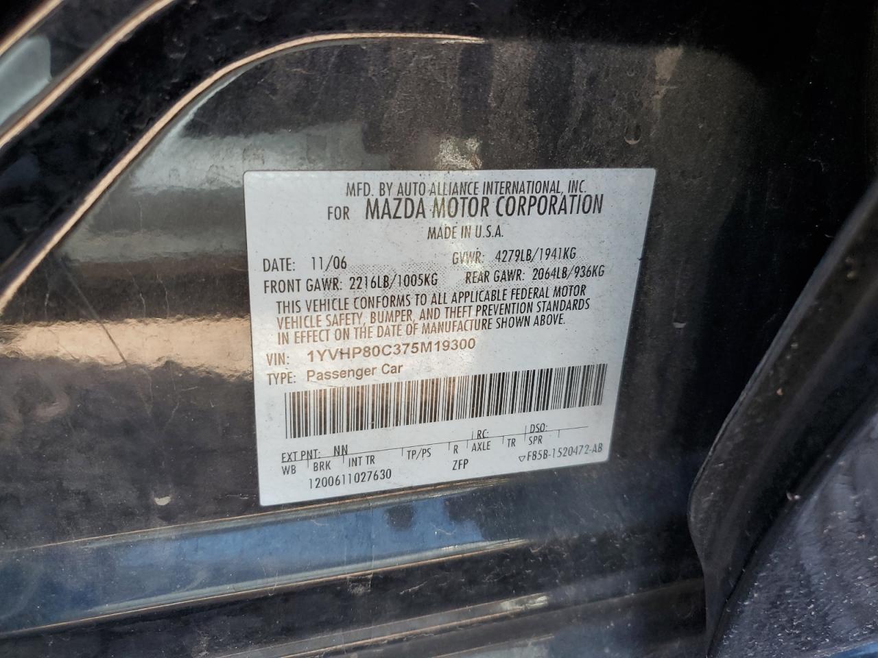 2007 Mazda 6 - Image 14