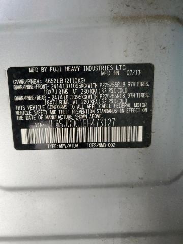 2014 SUBARU FORESTER 2.0XT PREMIUM