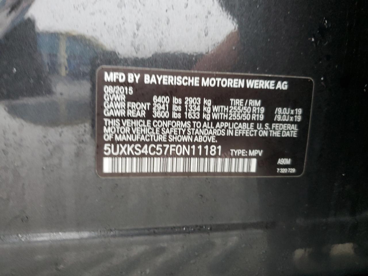2015 BMW X5 - Image 13