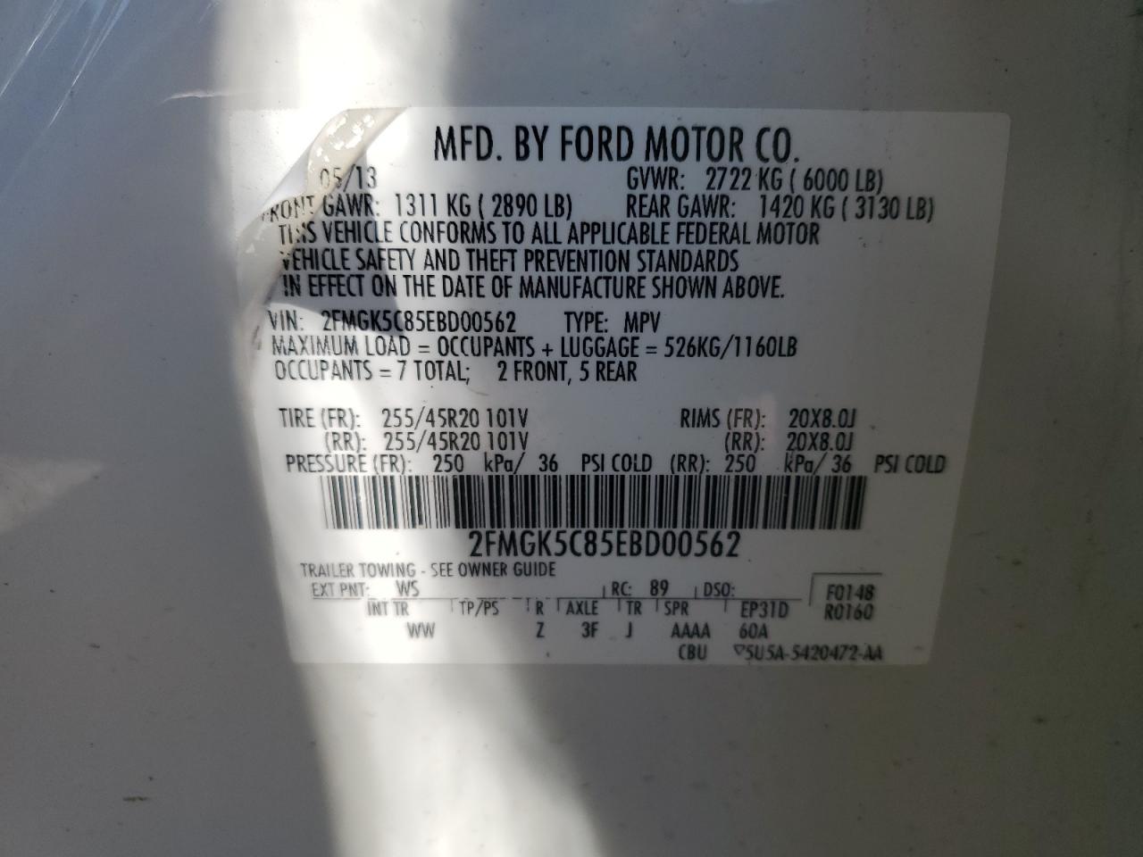 2014 Ford Flex - Image 13