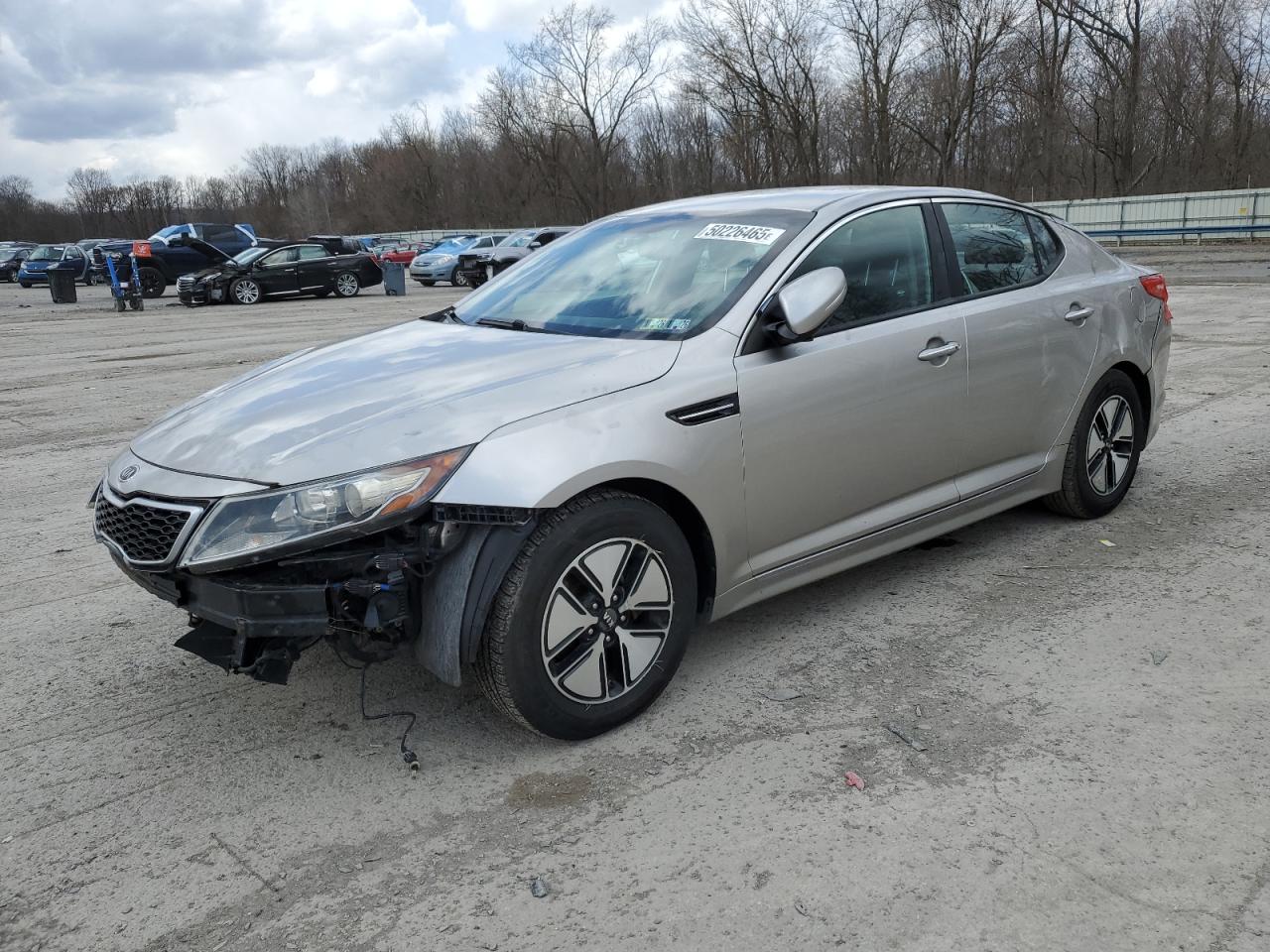 2012 Kia Optima Hybrid იყიდება Ellwood City-ში, PA - Rollover