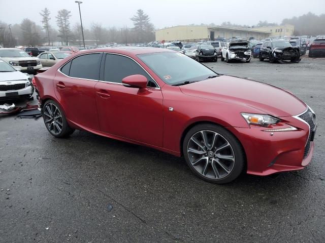 Sedans LEXUS IS 2015 Czerwony