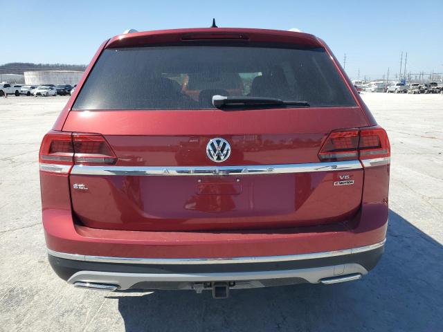  VOLKSWAGEN ATLAS 2019 Red