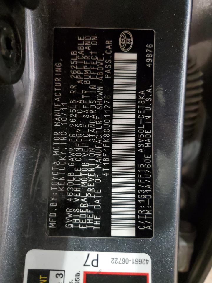 2012 Toyota Camry - Image 12