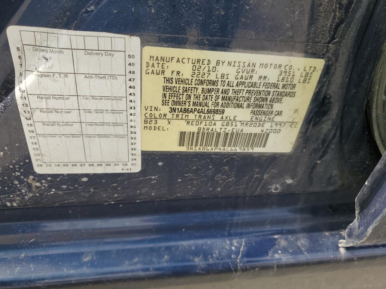 2010 Nissan Sentra - Image 12