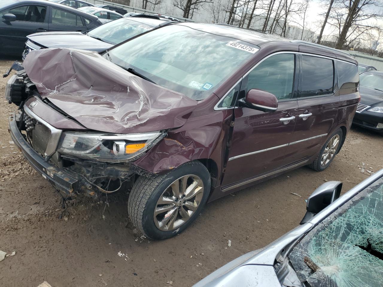 2016 Kia Sedona Sxl zu verkaufen in Central Square, NY - All Over