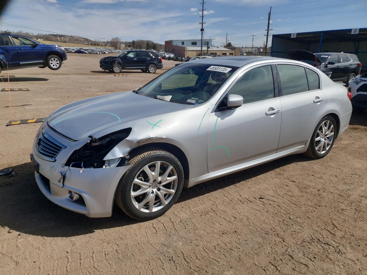 2010 Infiniti G37 на продаже в Colorado Springs, CO - Front End