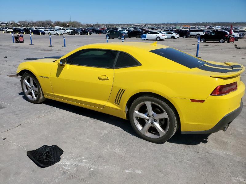  CHEVROLET CAMARO 2015 Желтый