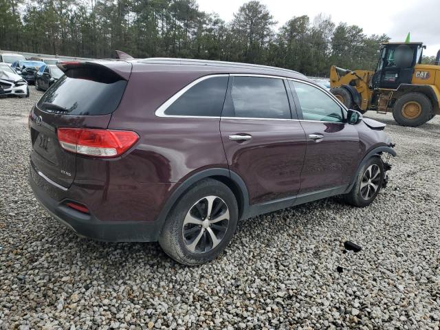 KIA SORENTO 2017 Бургунди