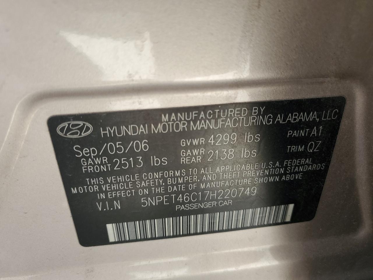 2007 Hyundai Sonata - Image 14