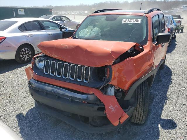  JEEP RENEGADE 2015 Pomarańczowy