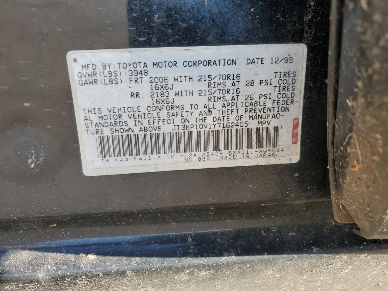 2000 Toyota RAV 4 - Image 14