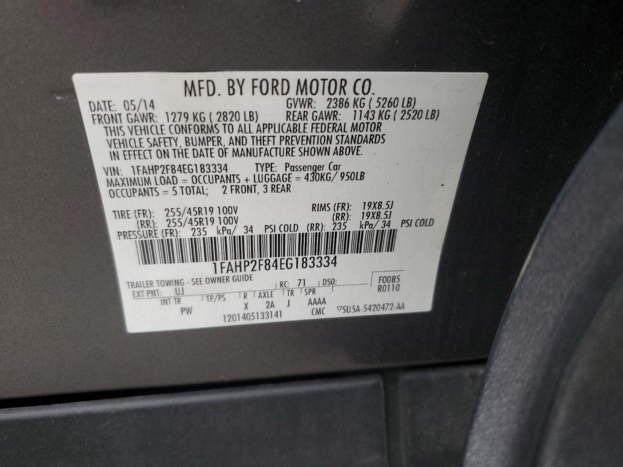 2014 Ford Taurus - Image 15