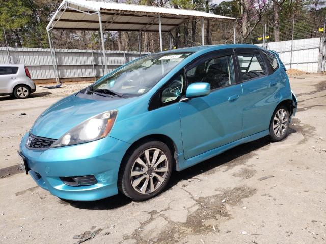  HONDA FIT 2013 Turquoise