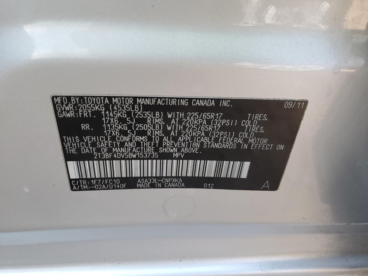 2011 Toyota RAV 4 - Image 14