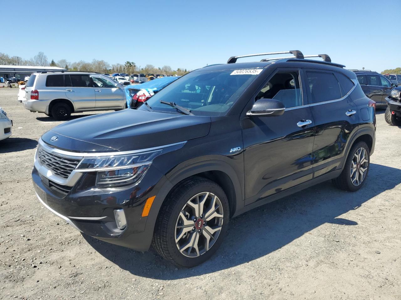 2021 Kia Seltos Sx en Venta en Antelope, CA - Side