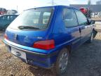 2001 PEUGEOT 106 INDEPE for sale at Copart BRISTOL