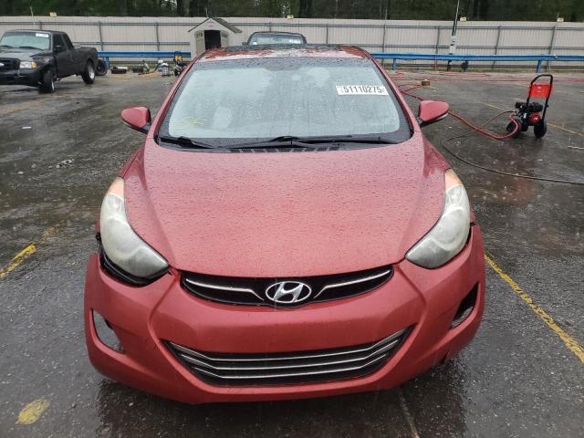  HYUNDAI ELANTRA 2012 Красный