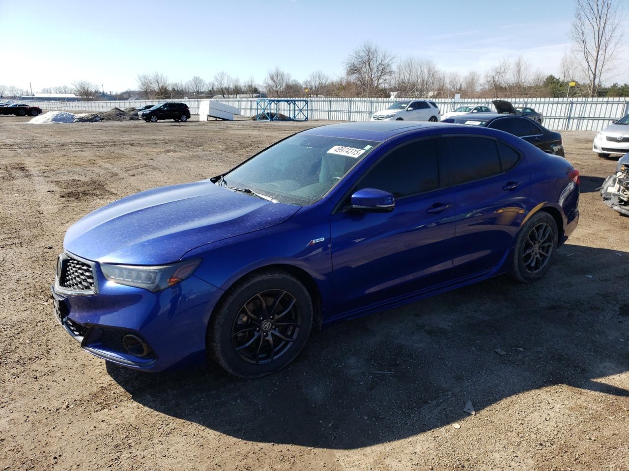 2019 Acura Tlx Technology იყიდება London-ში, ON - Side