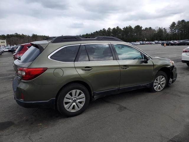  SUBARU OUTBACK 2017 Зеленый