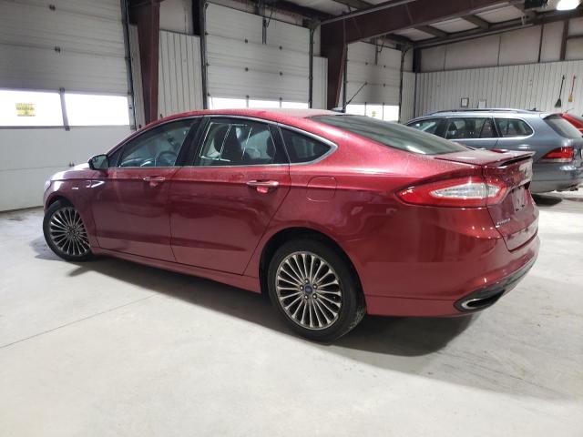  FORD FUSION 2013 Czerwony
