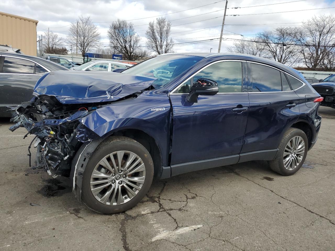 2021 Toyota Venza Le للبيع في Moraine، OH - Front End