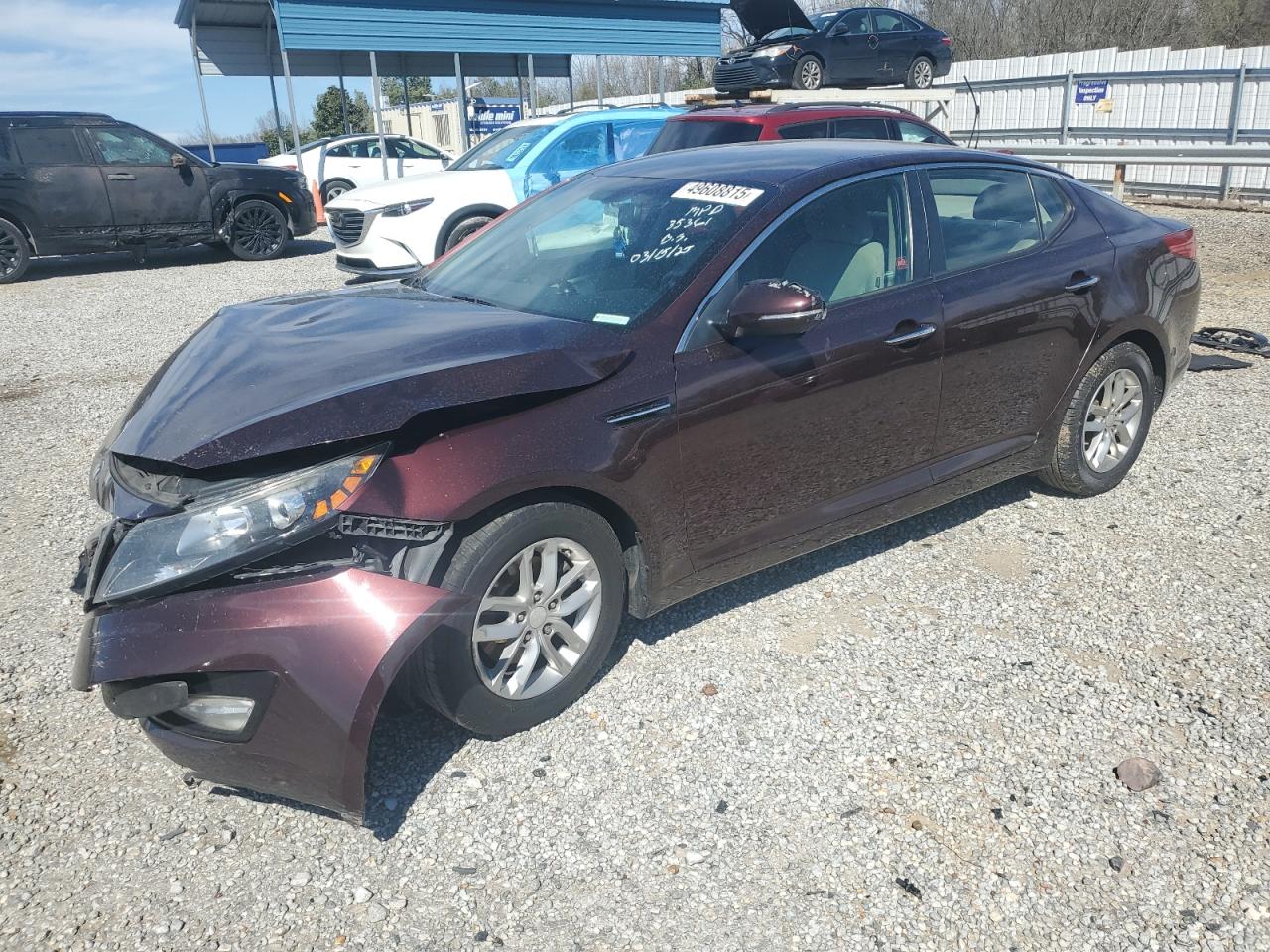 2013 Kia Optima Lx for Sale in Memphis, TN - Front End