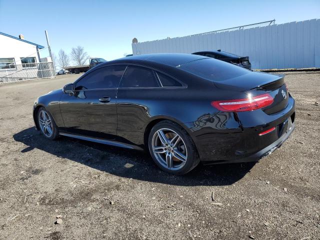  MERCEDES-BENZ E-CLASS 2018 Чорний