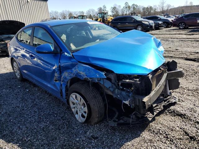 Sedans HYUNDAI ELANTRA 2017 Blue