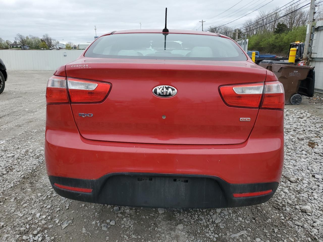 2013 Kia Rio Lx VIN: KNADM4A38D6279042 Lot: 51230075