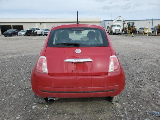 Хетчбеки FIAT 500 2012 Червоний