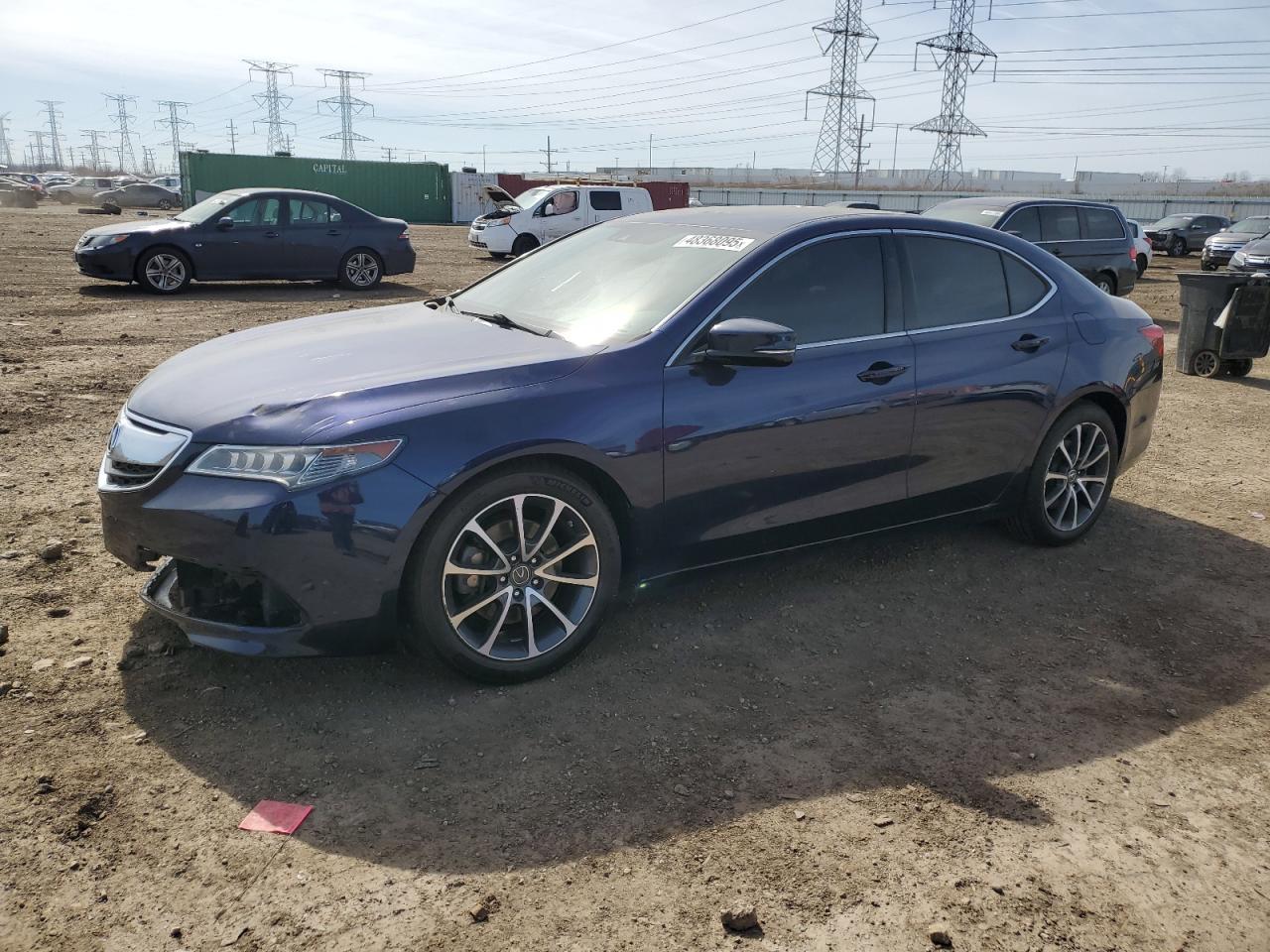 2016 Acura Tlx Tech იყიდება Elgin-ში, IL - Side