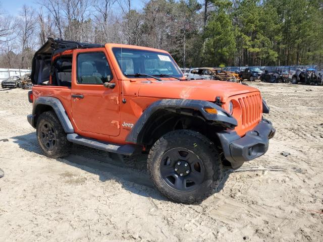  JEEP WRANGLER 2018 Оранжевий
