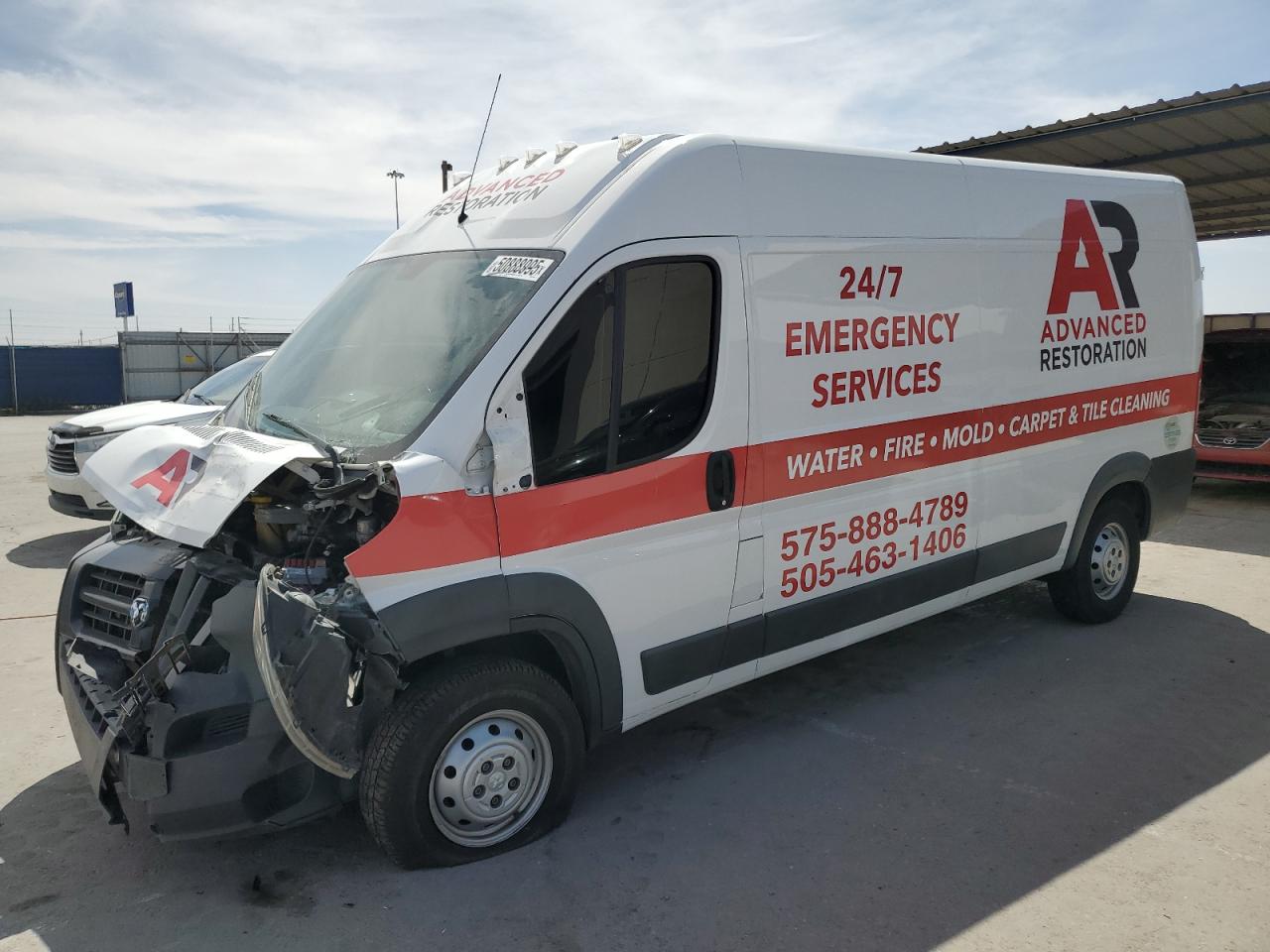 2018 Ram Promaster 2500 2500 High на продаже в Anthony, TX - Front End