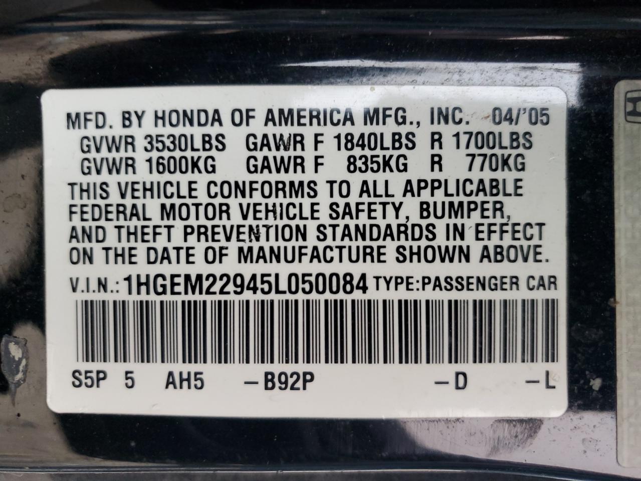 2005 Honda Civic - Image 13