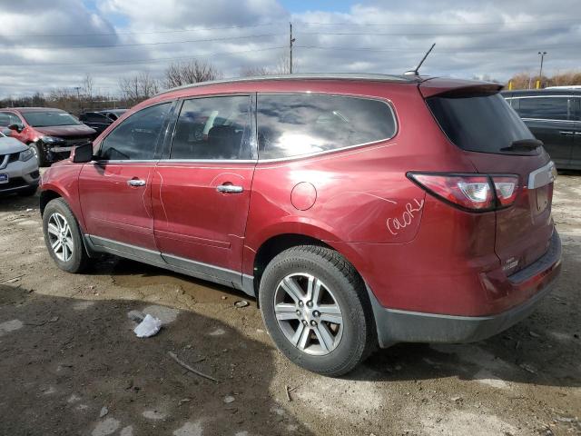  CHEVROLET TRAVERSE 2015 Czerwony