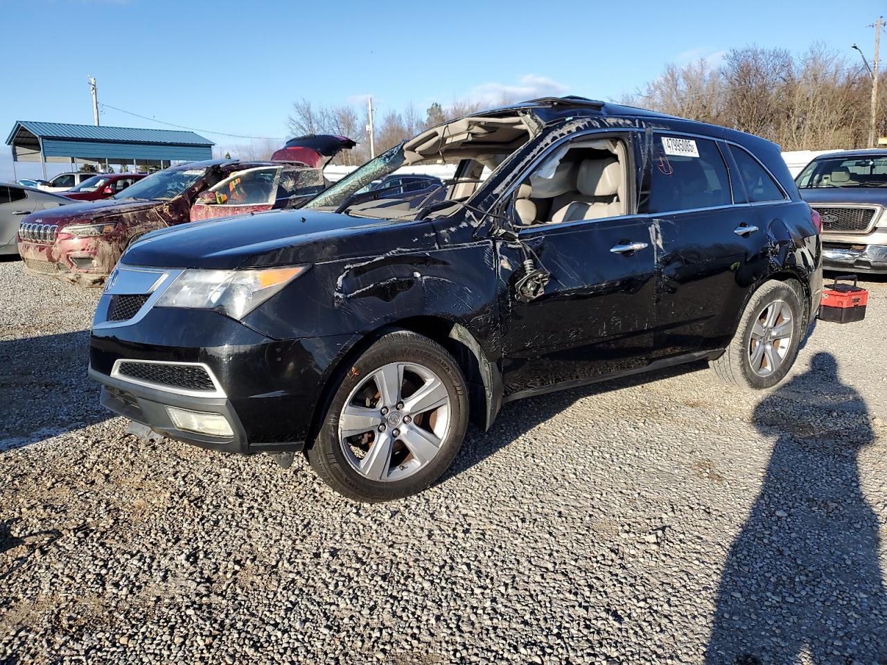 2012 Acura Mdx Technology იყიდება Memphis-ში, TN - Rollover