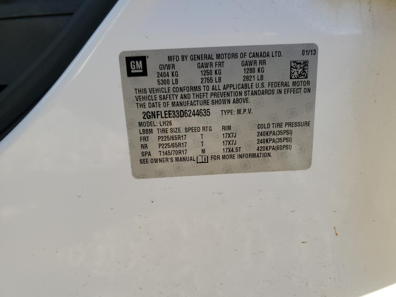 2013 Chevrolet Equinox - Image 12