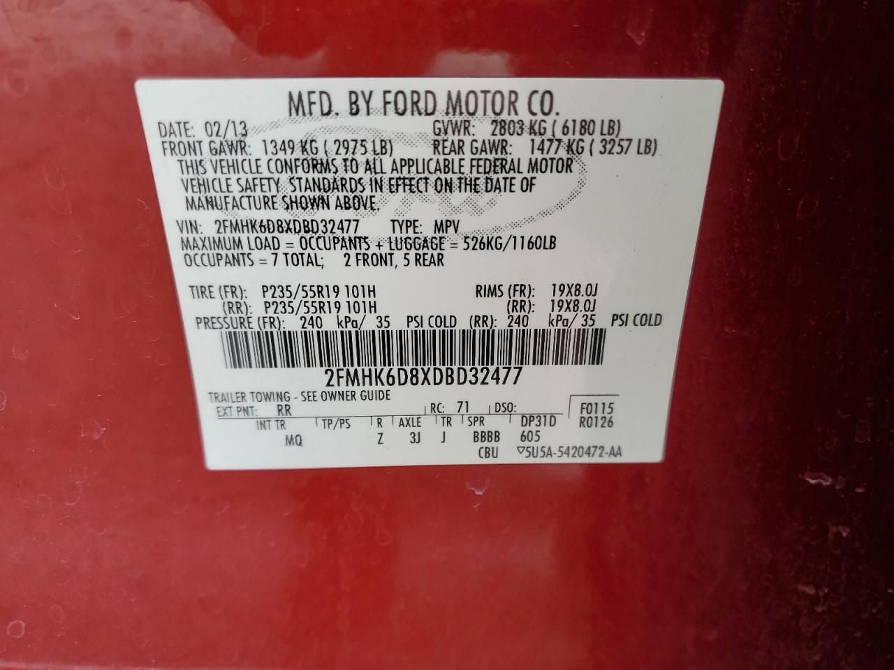 2013 Ford Flex - Image 15
